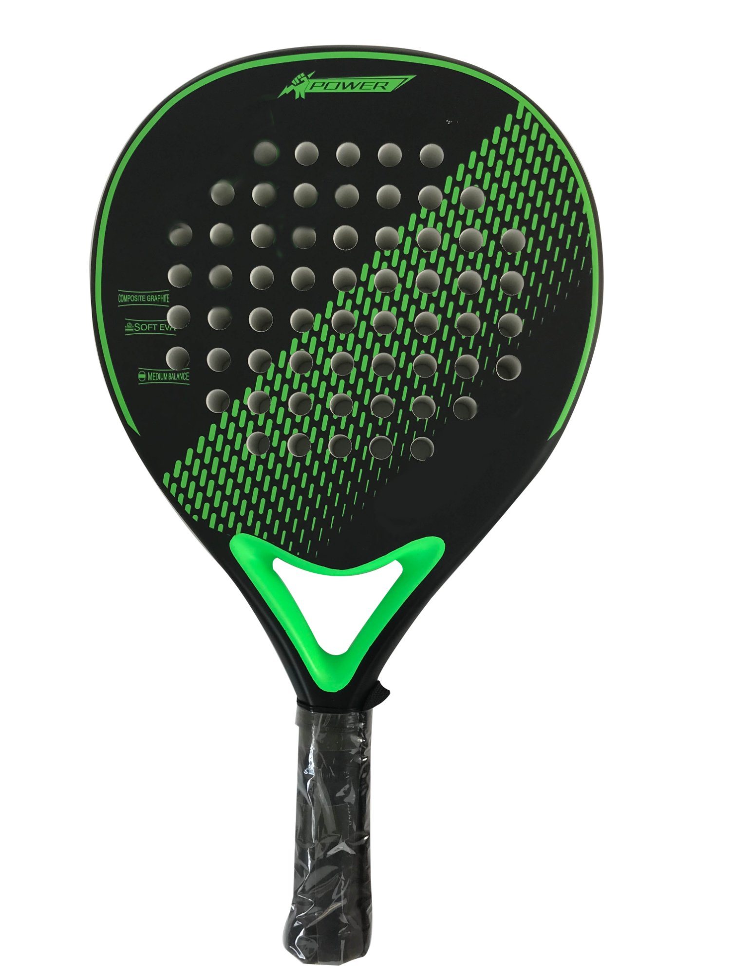 Glass Fiber Paddle Carbon Padel Racket For Beginner from China